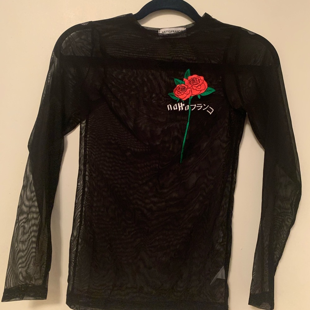 Nattofranco Sheer Top